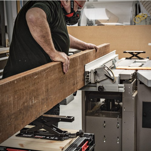 TREND ADJUSTABLE BENCHTOP MITRE SAW ROLLER STAND