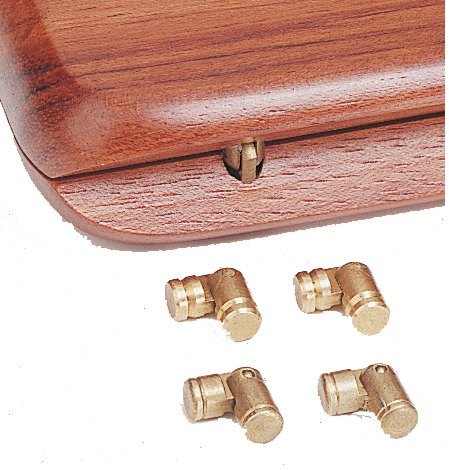 Mini Brass Hinges - Pack of 10