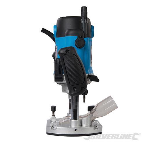 1500w Plunge Router 1/2" - Silverline - Makers Central 