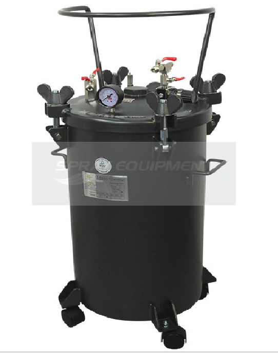 40L Resin Casting Pressure Tank SS Liner  - Spray Centre