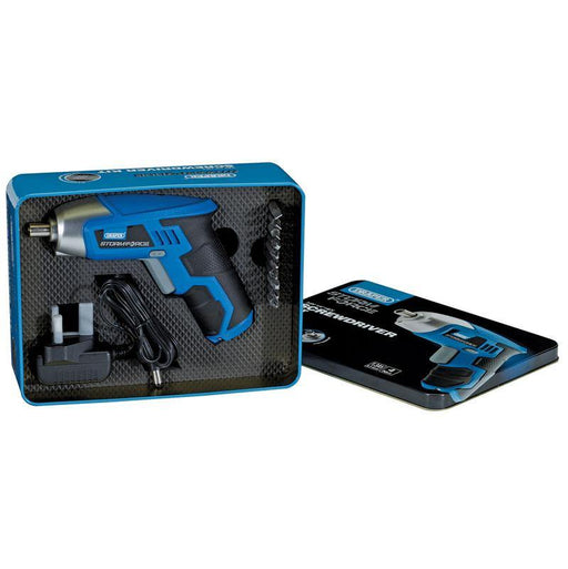 DRAPER ELECTRIC SCREWDRIVER KIT - 3.6V 1/4" - Makers Central