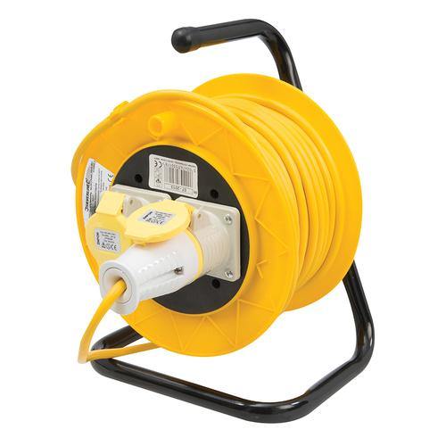 Cable Reel 16A 110V Freestanding - Makers Central 