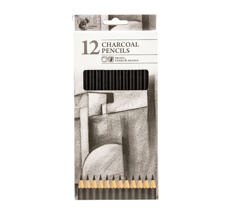 Charcoal Pencils (Set of 12) - Makers Central 