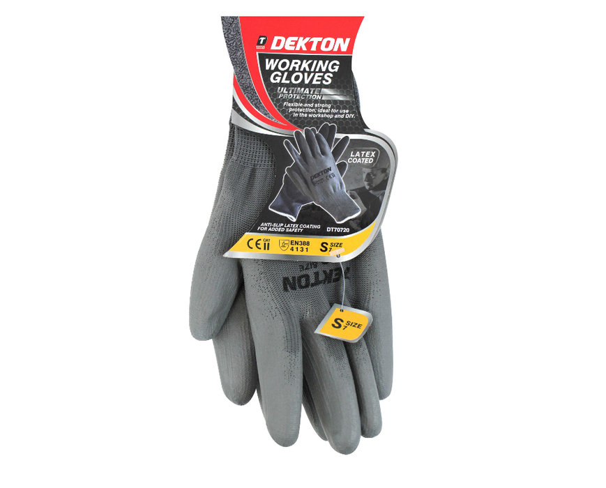 Snug Fit Working Gloves - Grey