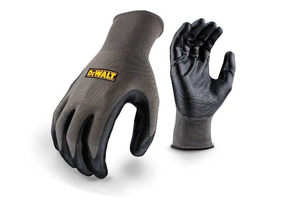 DeWALT Nitrile Gripper Gloves - One Size - Makers Central 
