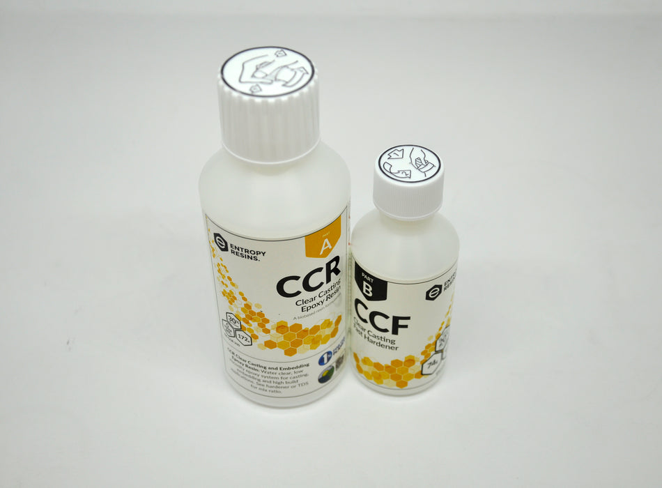 Entropy Resin Entropy Resins® CCR Clear Casting Epoxy Resin 172g & 74g Fast Hardener ...