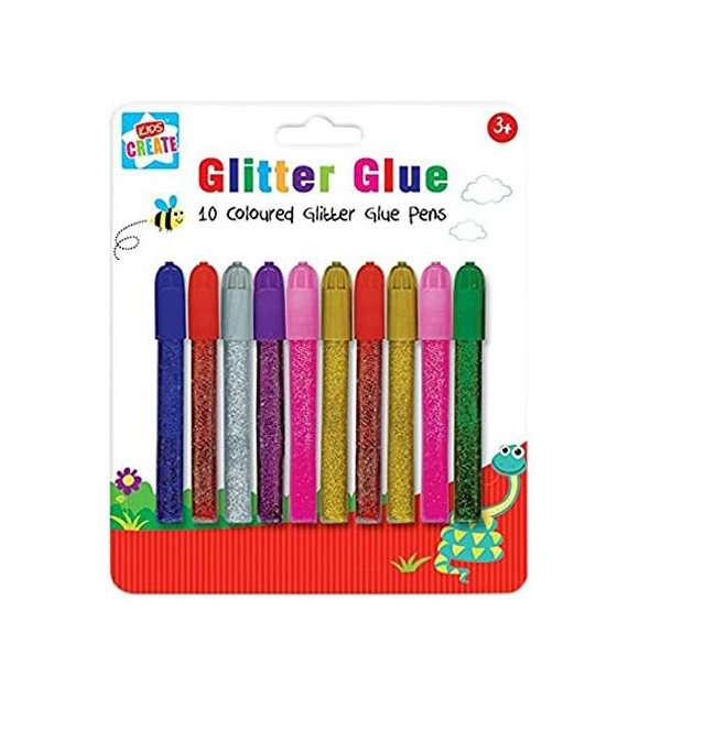 KIDS CREATE GLITTER TUBES 8 ASSORTED COLOURS - Makers Central 