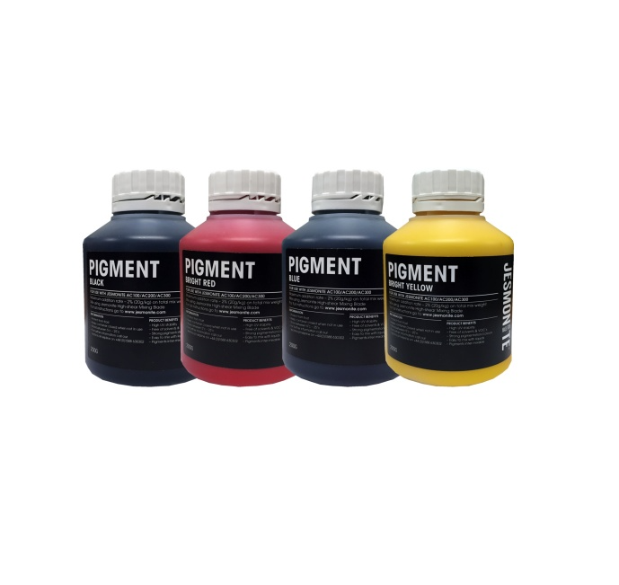 Jesmonite Pigments (Black/Yellow/Red/Blue) - MB Fibreglass