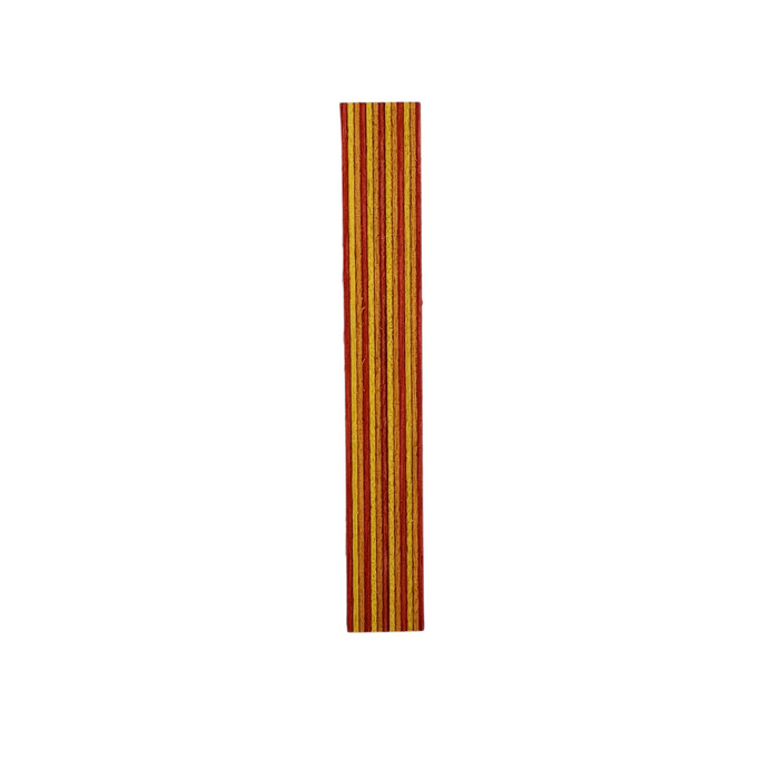 Wood Pen Blank 130x20x20mm (Red, Yellow, Orange) - Makers Central 