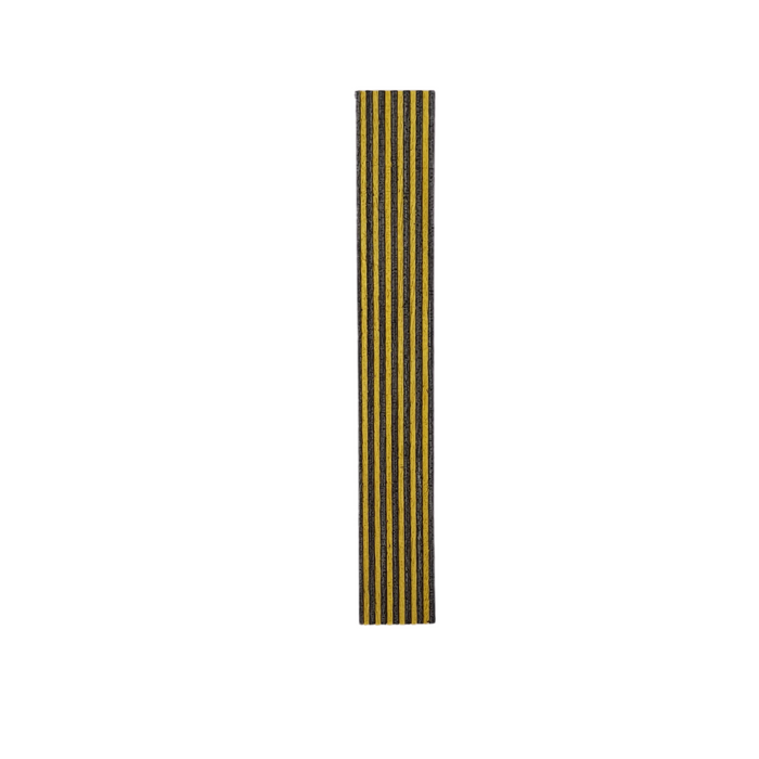 Wood Pen Blank 130x20x20mm (Grey & Yellow) - Makers Central 