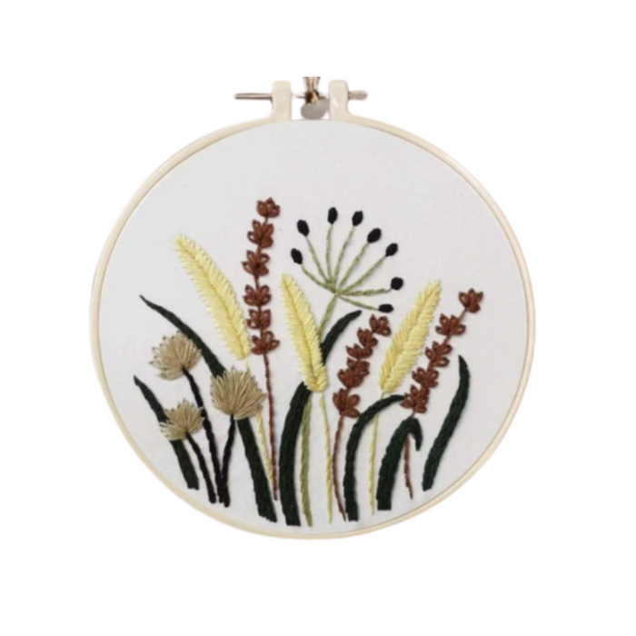 Embroidery Kit - Wild Flowers #4 - Makers Central 