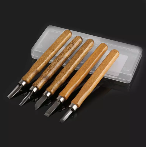 Detail Carving Tool Set (5 pieces) - Makers Central 