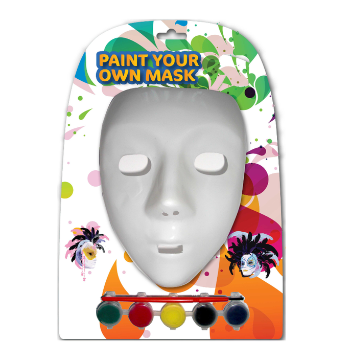 Paint Your Own Mask Set - Makers Central 