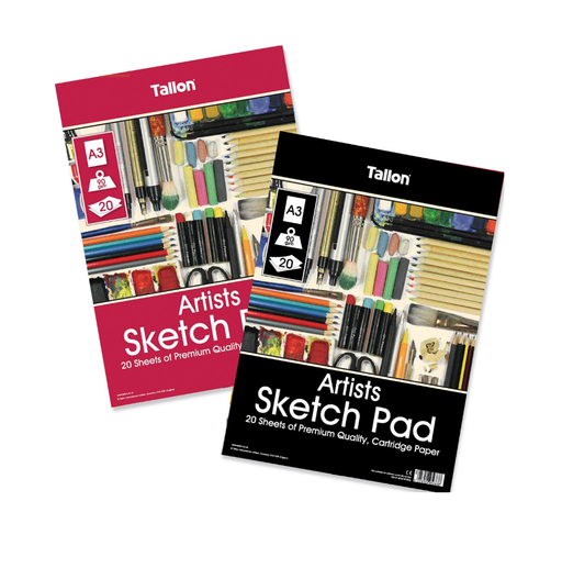 A3 Artists Sketch Pad 20 Sheet - Makers Central 