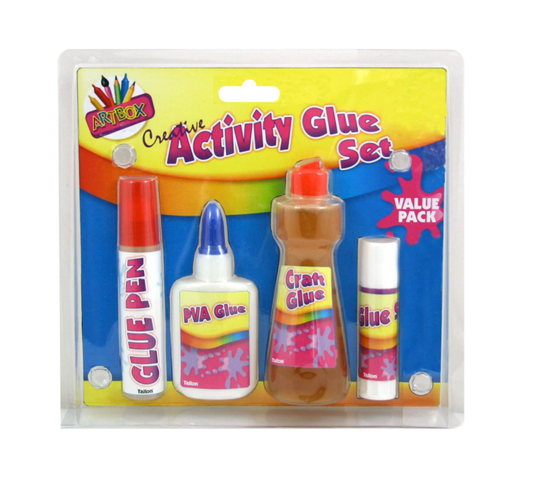 Artbox Creative Activity Glue Set 4 Pack - Makers Central 