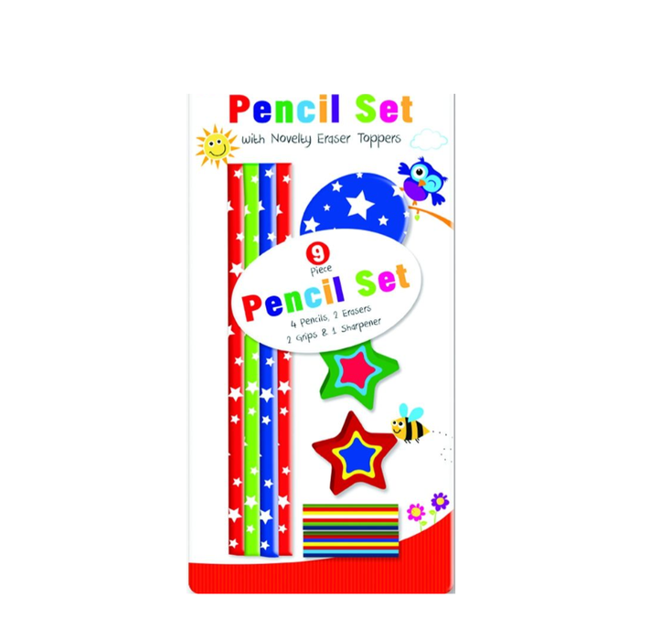 Kids Create 9 Piece Novelty Pencil Set - Makers Central 